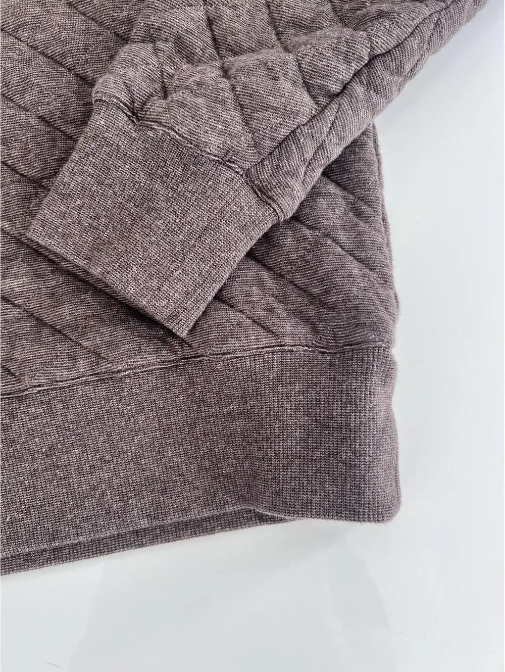 $188 Faherty Sweater Men's Small Epic Quilted Fleece Snap Button Pullover NWT